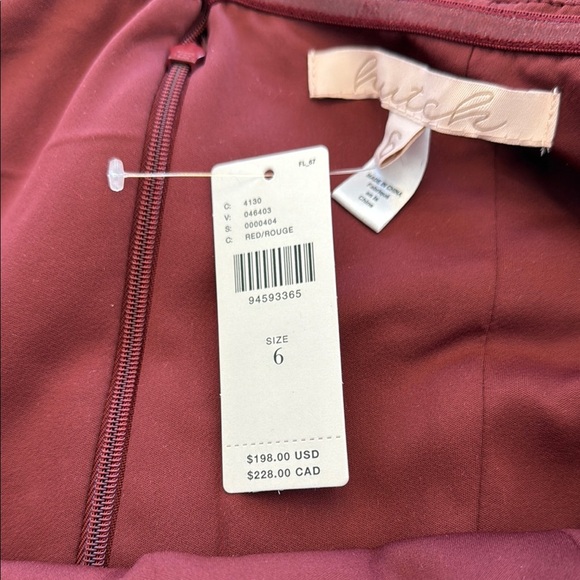 Anthropologie Velvet Off-Shoulder Mini Dress - Mauve - Picture 11 of 13